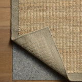 Amber Lewis x Loloi Lilah Natural / Grey Rug White Cliff Studio Area Rugs