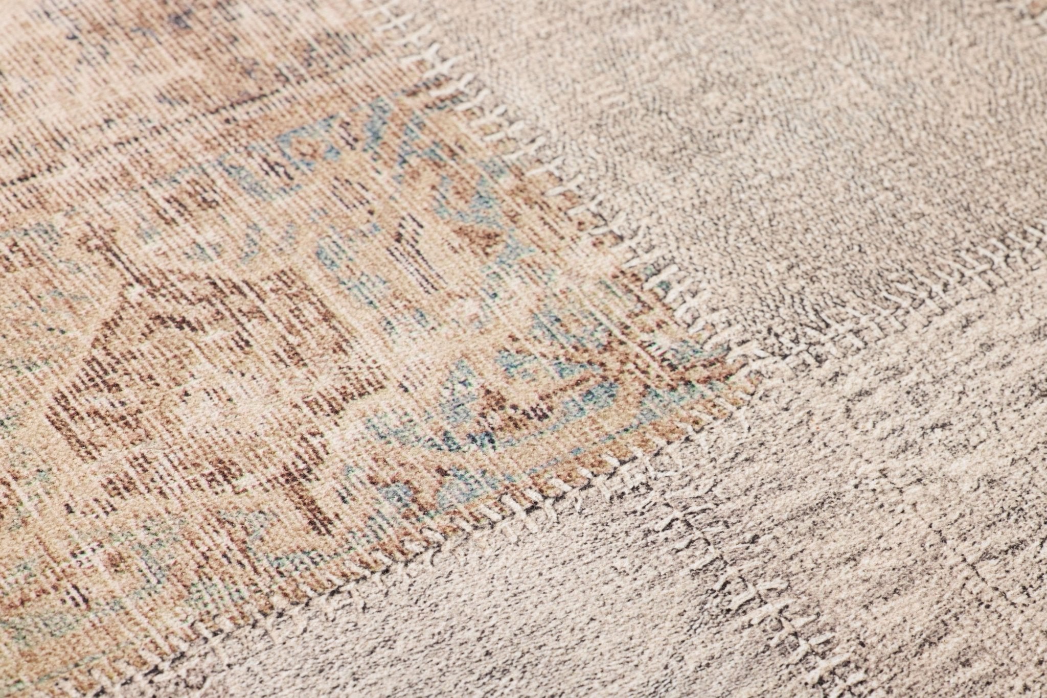 Amber Lewis x Loloi Lompoc Multi 3' - 3" x 4' - 11" Wall Art White Cliff Studio Textile Art
