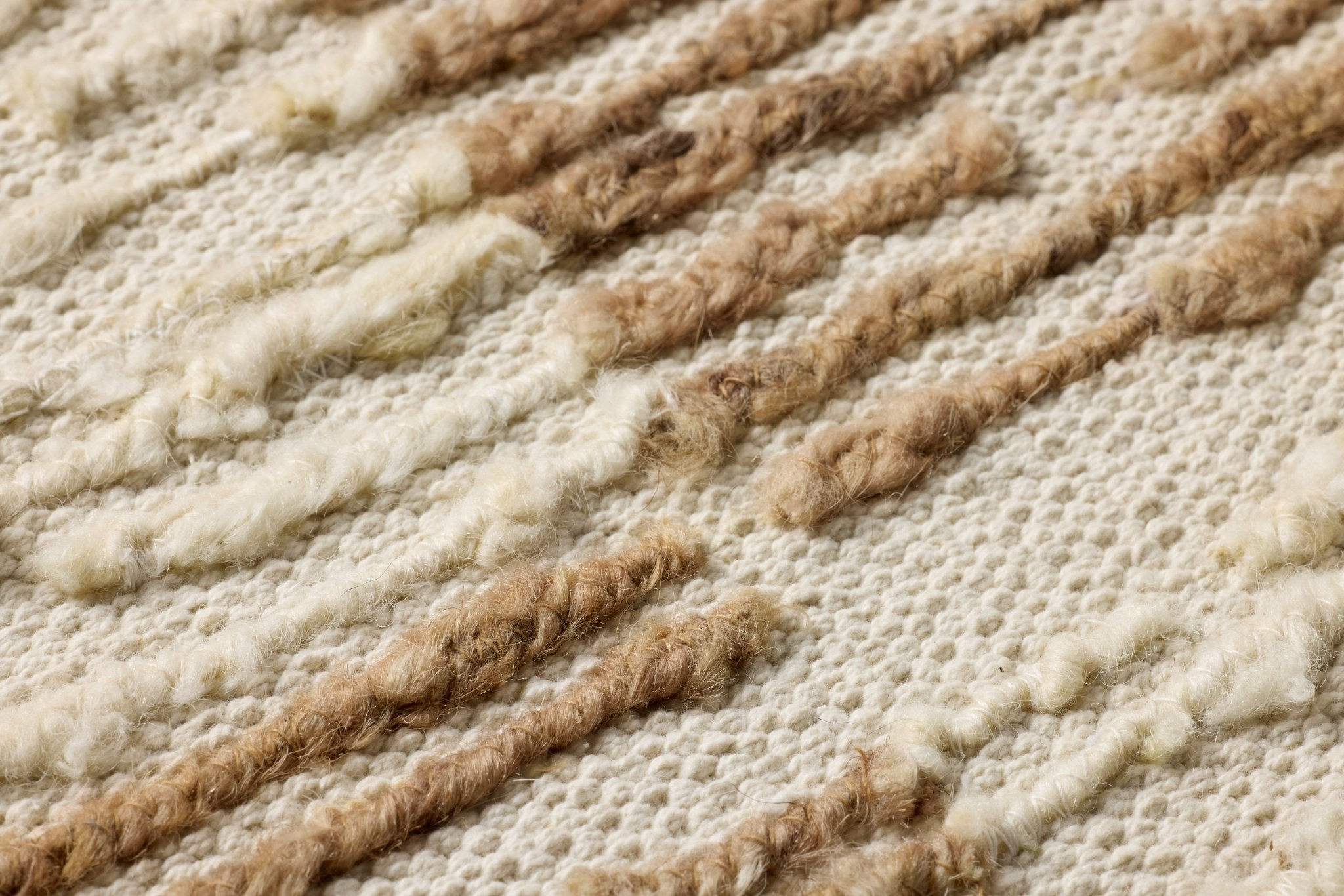 Amber Lewis x Loloi Los Alamos Brown 3' - 4" x 5' - 0" Wall Art White Cliff Studio Textile Art