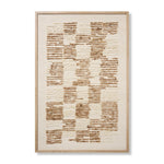 Amber Lewis x Loloi Los Alamos Brown 3' - 4" x 5' - 0" Wall Art White Cliff Studio Textile Art