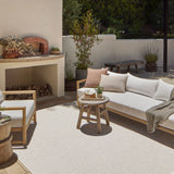 Amber Lewis x Loloi Malibu Ivory / Dove Rug