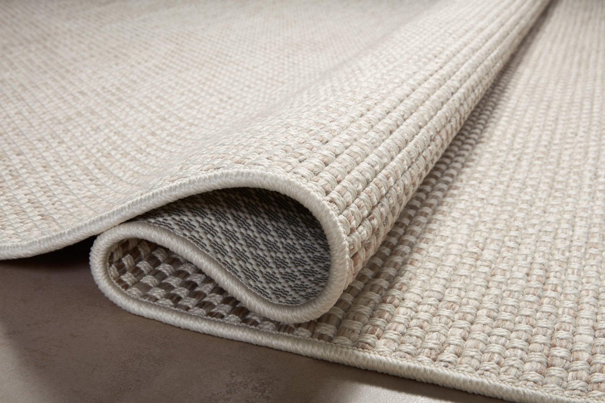 Amber Lewis x Loloi Malibu Ivory / Dove Rug
