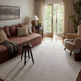 Amber Lewis x Loloi Malibu Ivory / Dove Rug