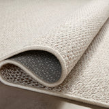 Amber Lewis x Loloi Malibu Ivory / Dove Rug