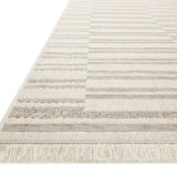 Amber Lewis x Loloi Malibu Ivory / Dove Rug