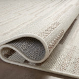 Amber Lewis x Loloi Malibu Ivory / Dove Rug