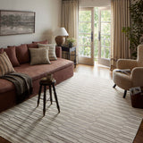 Amber Lewis x Loloi Malibu Ivory / Dove Rug