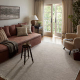 Amber Lewis x Loloi Malibu Ivory / Dove Rug