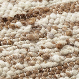 Amber Lewis x Loloi Marie Ivory / Camel 22'' x 22'' Cover Only Pillow White Cliff Studio Throw Pillows