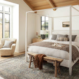 Amber Lewis x Loloi Marielle Ivory / Stone Pillow White Cliff Studio Throw Pillows