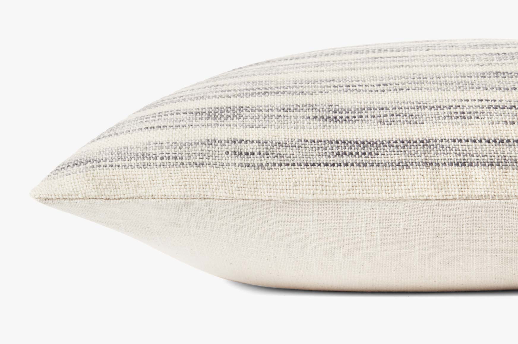 Amber Lewis x Loloi Marielle Ivory / Stone Pillow White Cliff Studio Throw Pillows