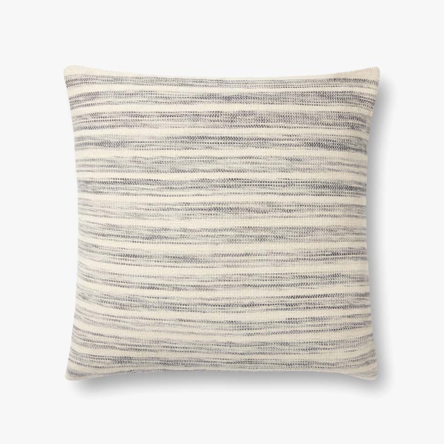 Amber Lewis x Loloi Marielle Ivory / Stone Pillow White Cliff Studio Throw Pillows