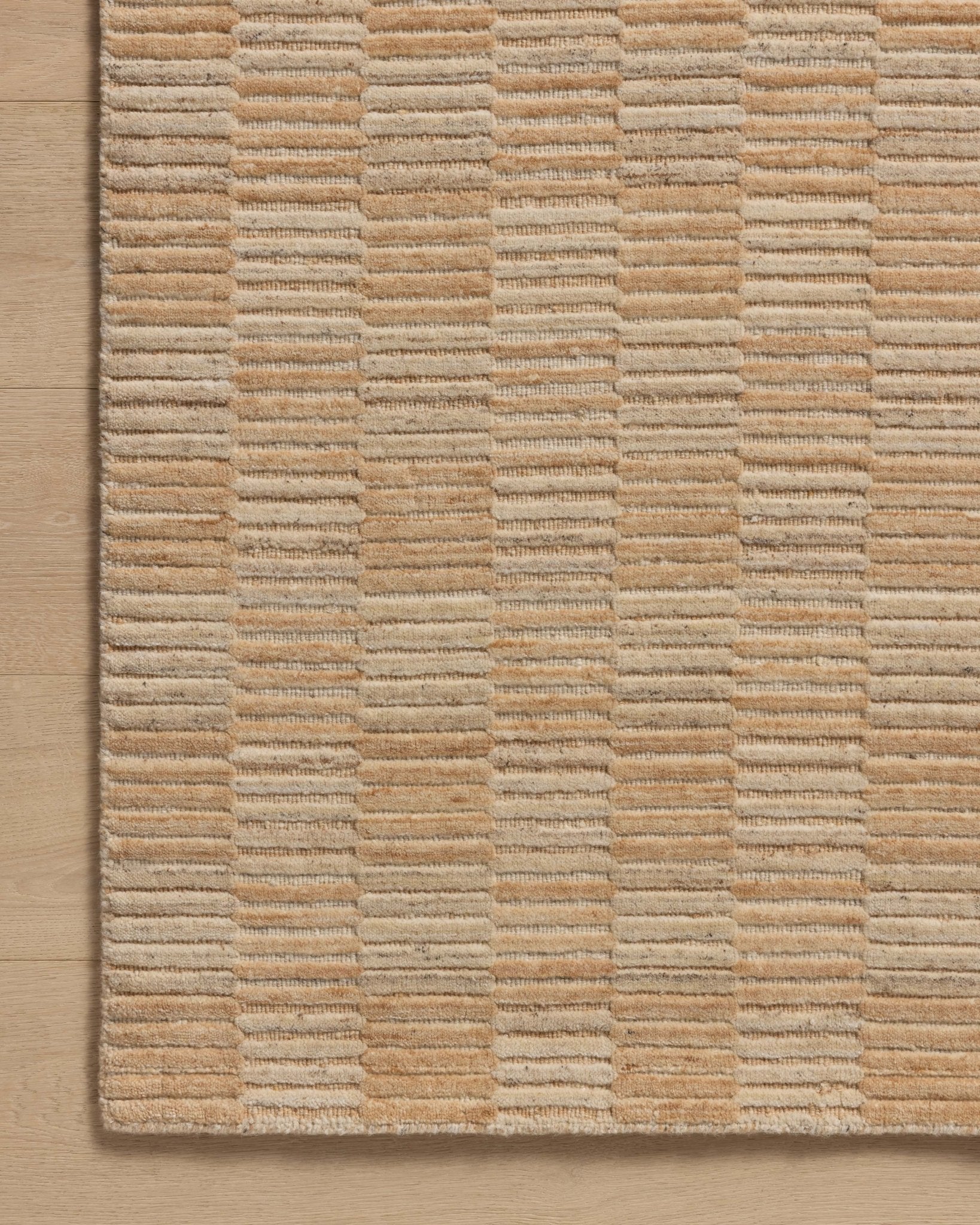 Amber Lewis x Loloi Marlowe Clay / Natural 11' - 6" x 15' Area Rug White Cliff Studio Area Rugs
