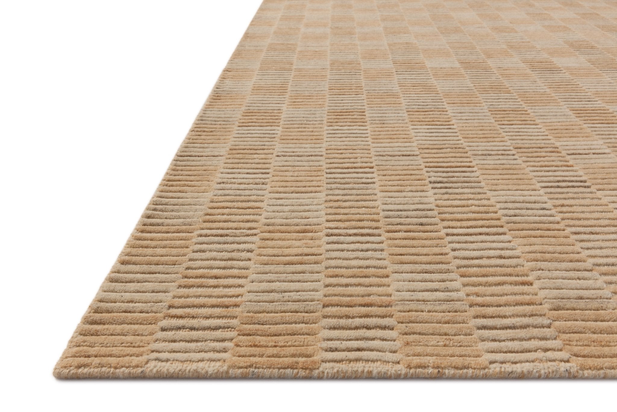 Amber Lewis x Loloi Marlowe Clay / Natural 11' - 6" x 15' Area Rug White Cliff Studio Area Rugs