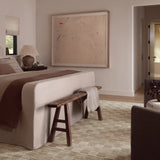 Amber Lewis x Loloi Marlowe Natural / Sand 11' - 6" x 15' Area Rug White Cliff Studio Area Rugs