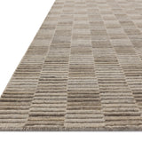Amber Lewis x Loloi Marlowe Stone / Fog 11' - 6" x 15' Area Rug White Cliff Studio Area Rugs
