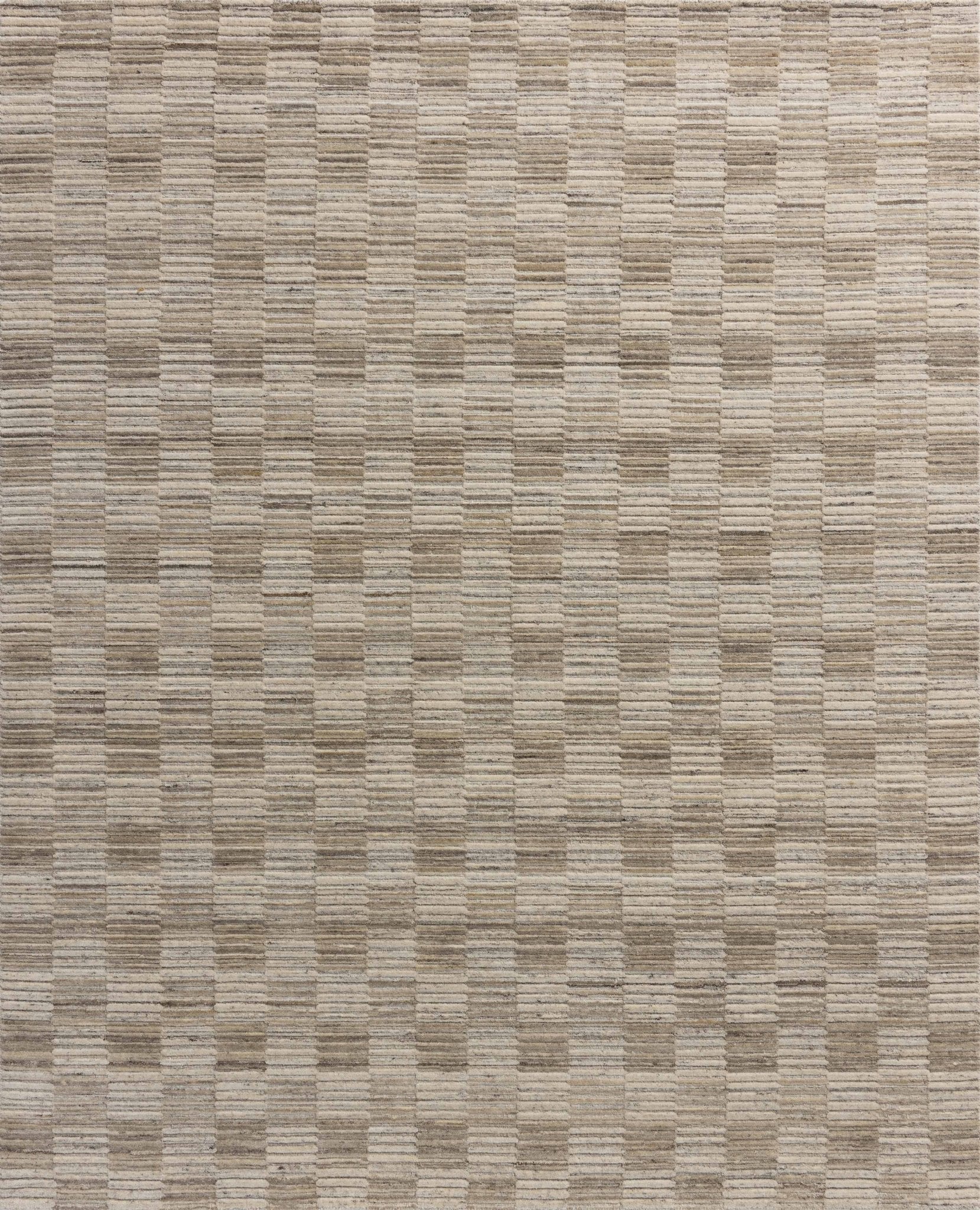 Amber Lewis x Loloi Marlowe Stone / Fog 11' - 6" x 15' Area Rug White Cliff Studio Area Rugs