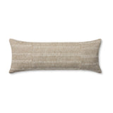 Amber Lewis x Loloi Mitzi Natural 13'' x 35'' Pillow Covery Only White Cliff Studio Throw Pillows