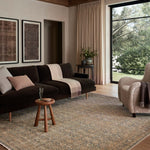 Amber Lewis x Loloi Molly Denim / Gold Rug White Cliff Studio Area Rugs