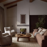 Amber Lewis x Loloi Molly Denim / Gold Rug White Cliff Studio Area Rugs