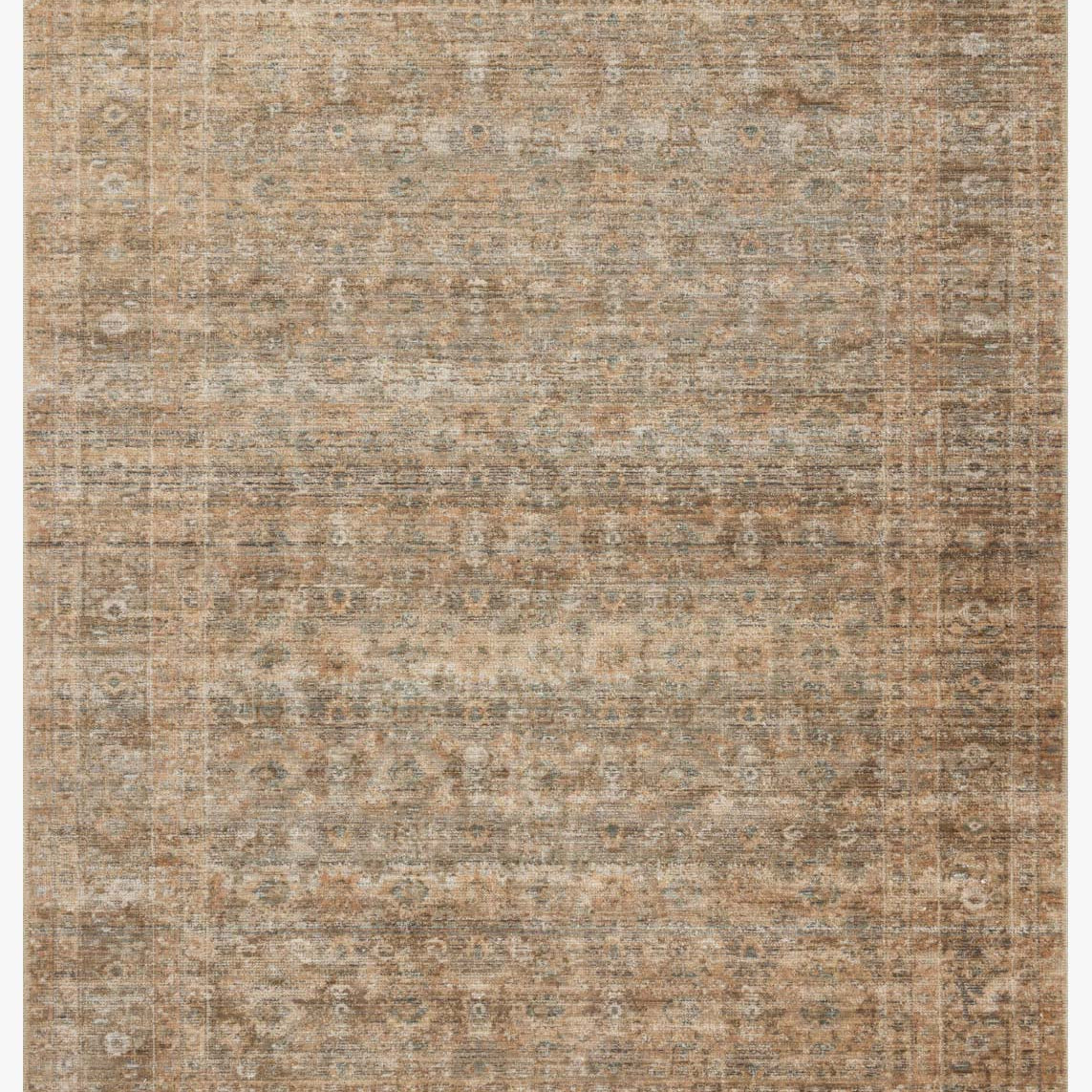 Amber Lewis x Loloi Molly Gold / Blue Rug White Cliff Studio Area Rugs
