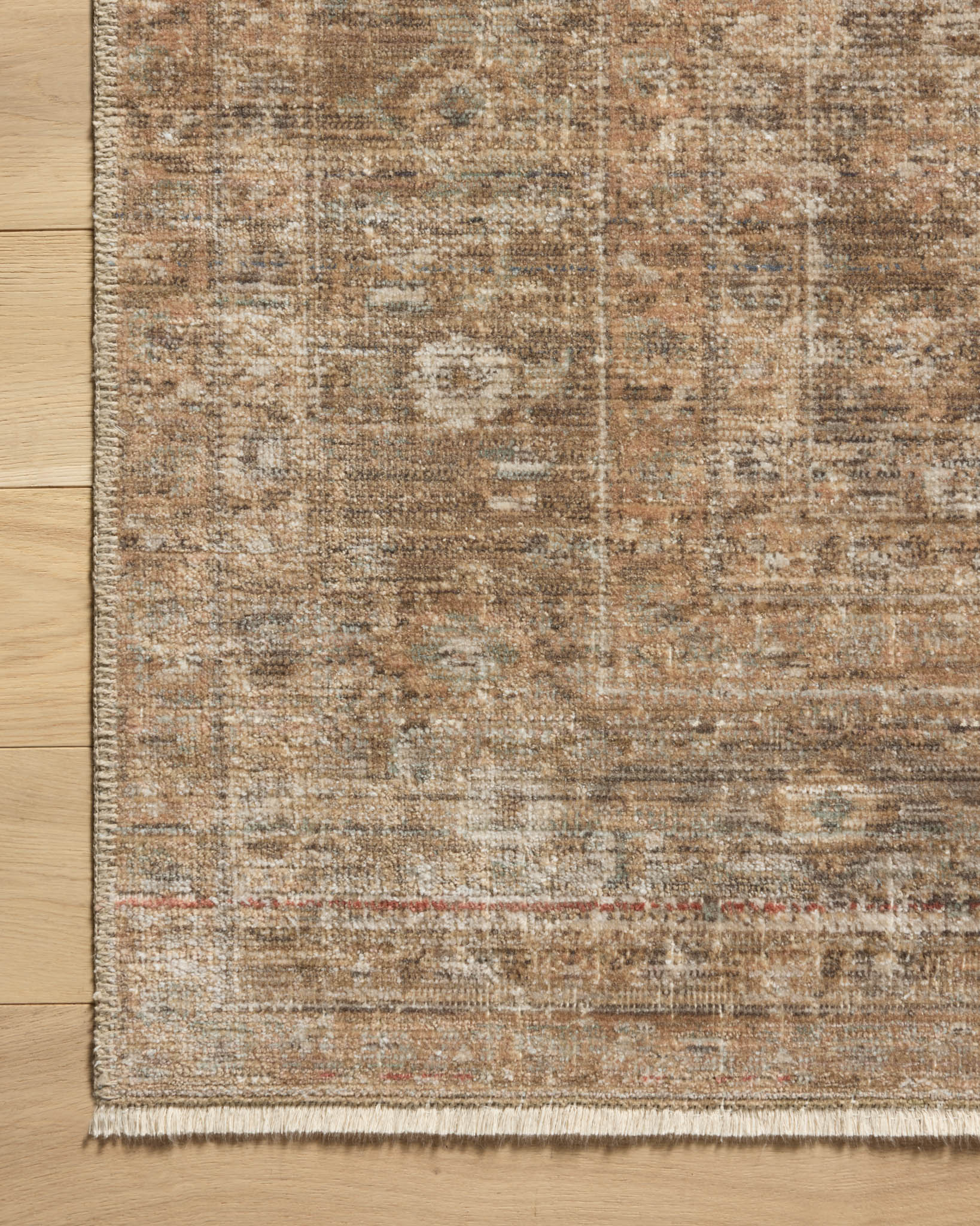 Amber Lewis x Loloi Molly Gold / Blue Rug White Cliff Studio Area Rugs