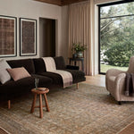 Amber Lewis x Loloi Molly Gold / Blue Rug White Cliff Studio Area Rugs