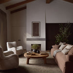 Amber Lewis x Loloi Molly Lagoon / Natural Rug White Cliff Studio Area Rugs