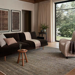 Amber Lewis x Loloi Molly Lagoon / Natural Rug White Cliff Studio Area Rugs