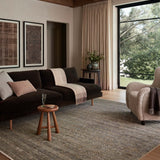 Amber Lewis x Loloi Molly Lagoon / Natural Rug White Cliff Studio Area Rugs