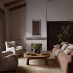 Amber Lewis x Loloi Molly Natural / Denim Rug White Cliff Studio Area Rugs