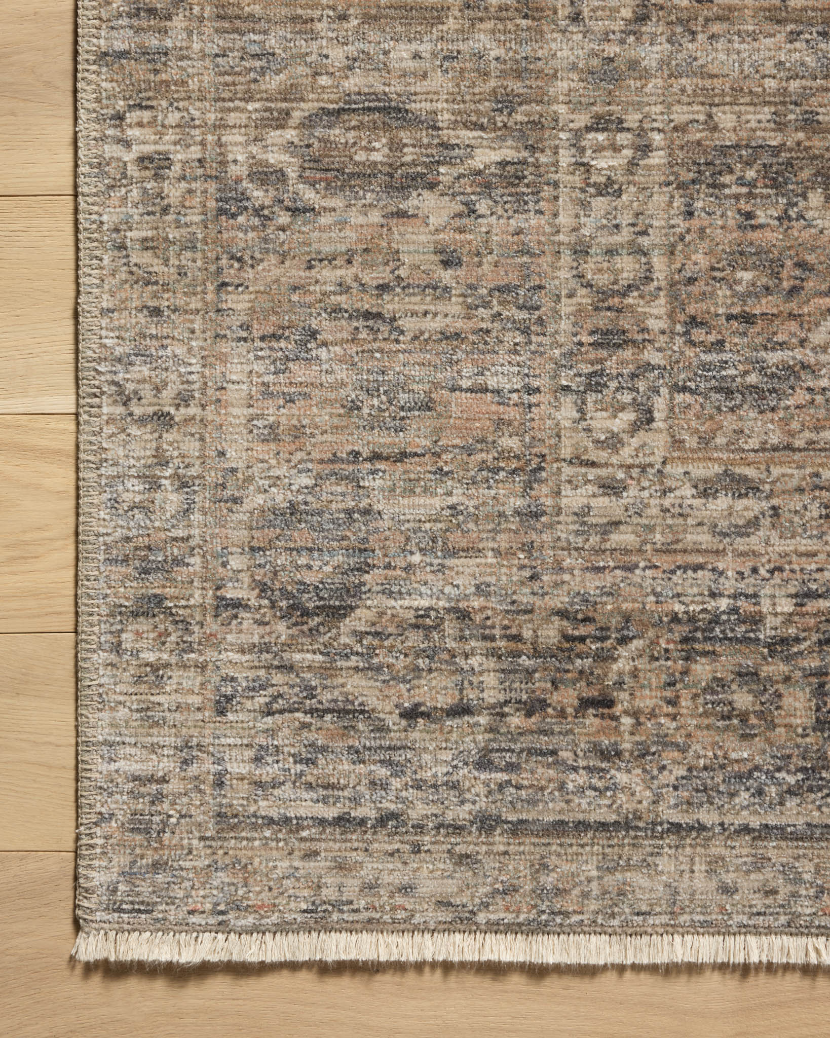 Amber Lewis x Loloi Molly Navy / Blush Rug White Cliff Studio Area Rugs