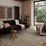 Amber Lewis x Loloi Molly Navy / Blush Rug White Cliff Studio Area Rugs