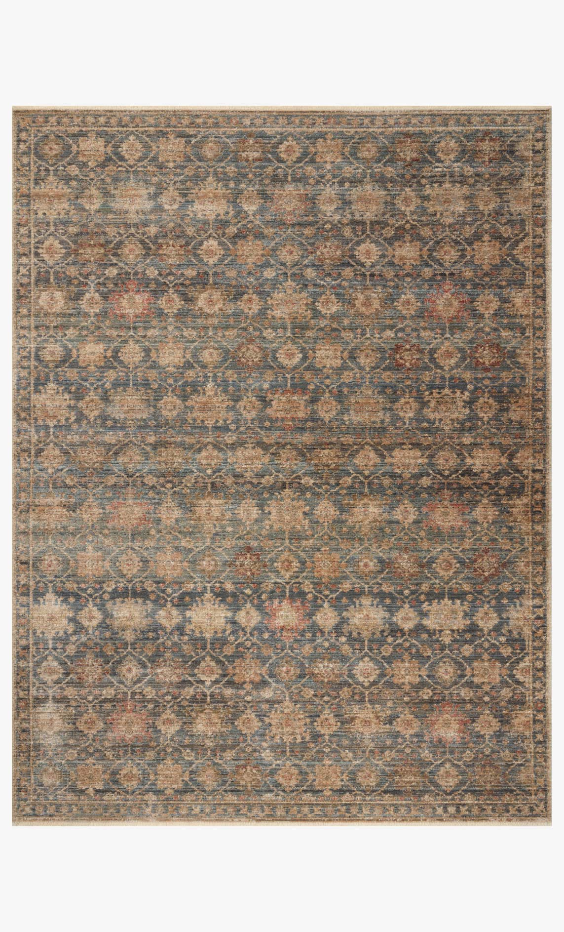 Amber Lewis x Loloi Molly Ocean Sunset Rug White Cliff Studio Area Rugs