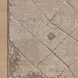 Amber Lewis x Loloi Monty Beige / Natural 11' - 6" x 15' Area Rug White Cliff Studio Area Rugs