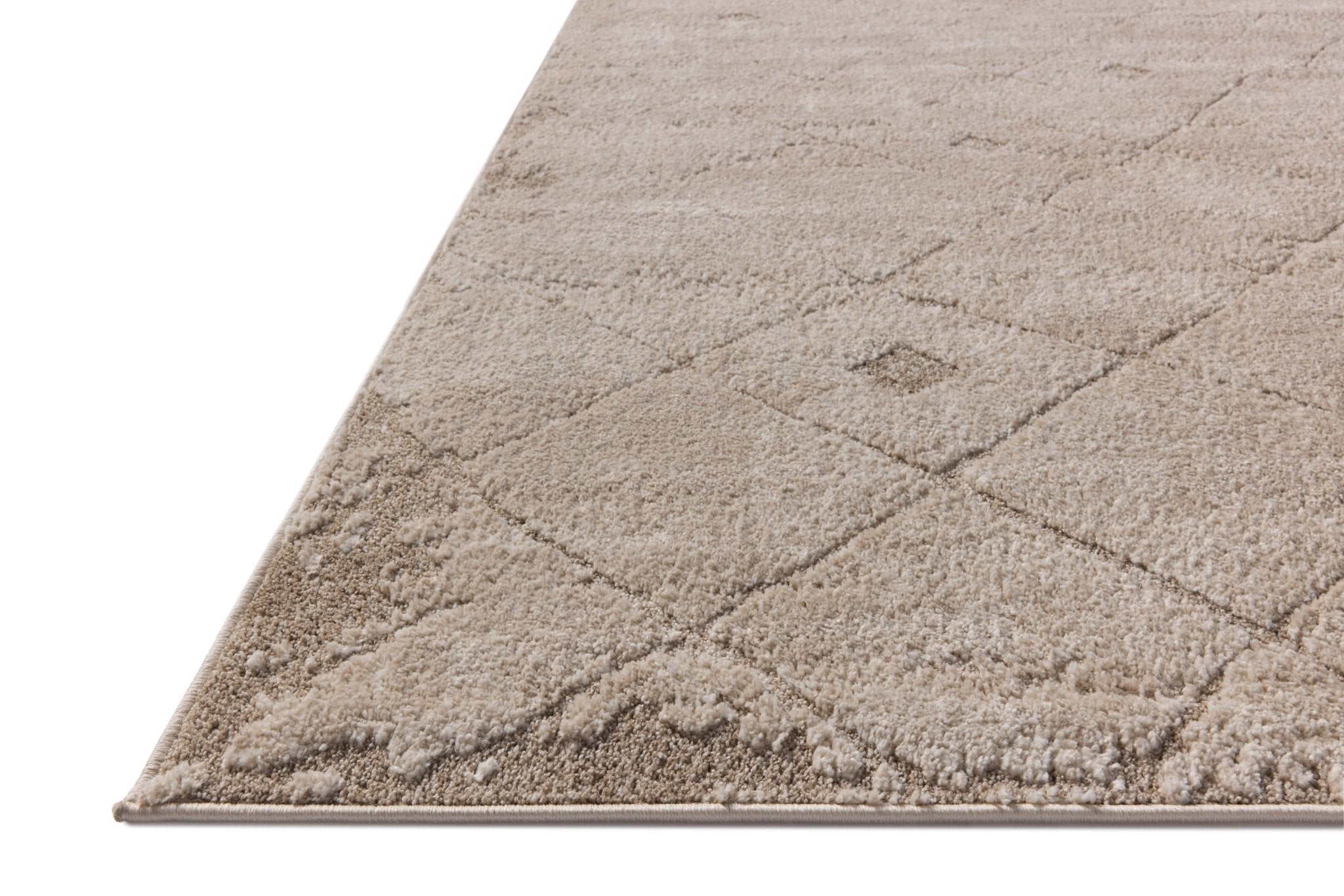Amber Lewis x Loloi Monty Beige / Natural 11' - 6" x 15' Area Rug White Cliff Studio Area Rugs