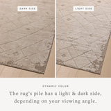 Amber Lewis x Loloi Monty Beige / Natural 11' - 6" x 15' Area Rug White Cliff Studio Area Rugs