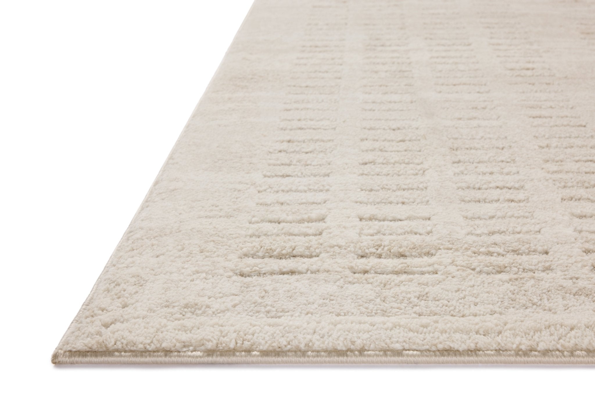 Amber Lewis x Loloi Monty Ivory / Beige 11' - 6" x 15' Area Rug White Cliff Studio Area Rugs