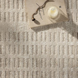 Amber Lewis x Loloi Monty Ivory / Beige 11' - 6" x 15' Area Rug White Cliff Studio Area Rugs