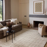 Amber Lewis x Loloi Monty Ivory / Beige 11' - 6" x 15' Area Rug White Cliff Studio Area Rugs