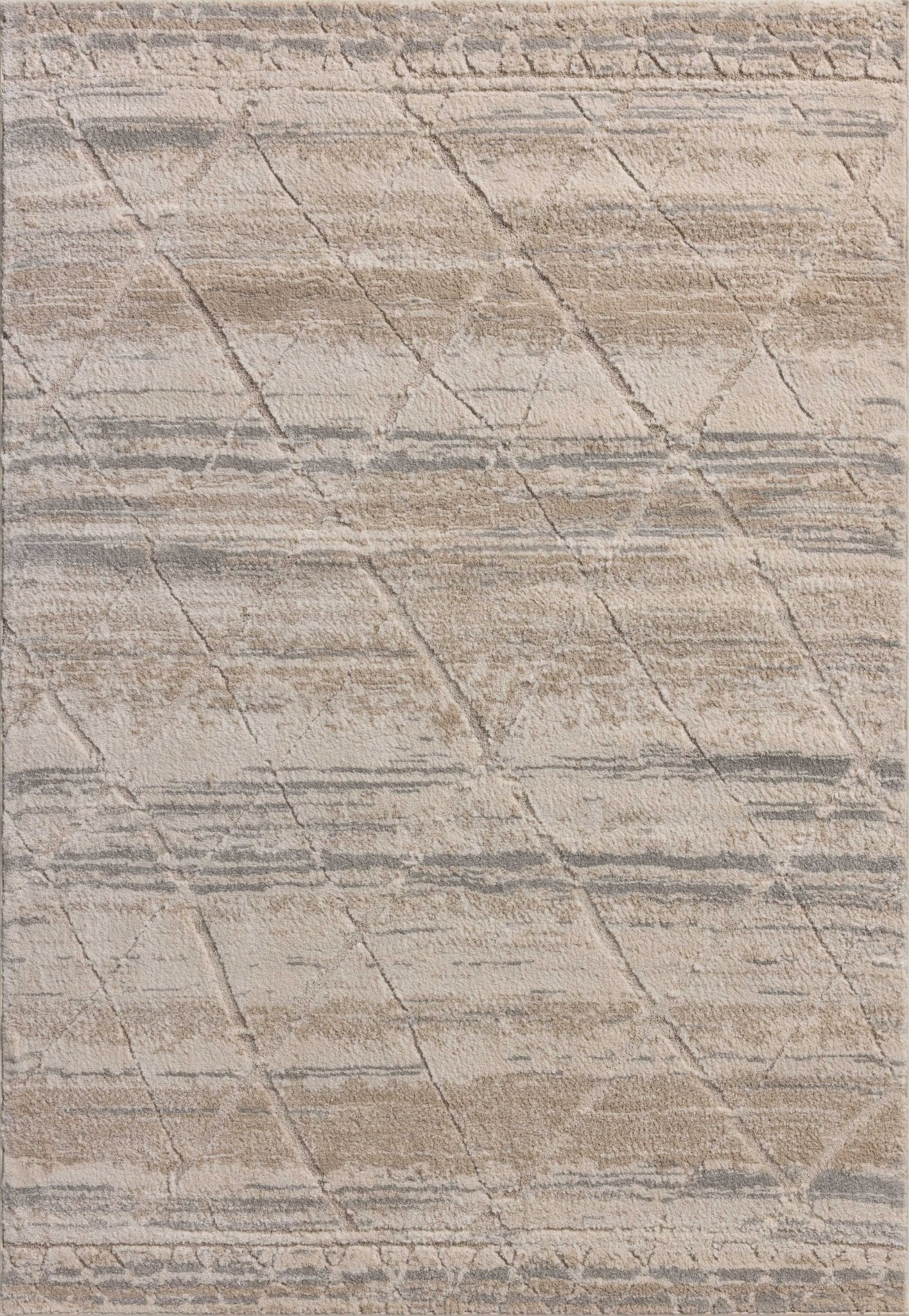 Amber Lewis x Loloi Monty Ivory / Natural 11' - 6" x 15' Area Rug White Cliff Studio Area Rugs