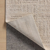 Amber Lewis x Loloi Monty Ivory / Taupe 11' - 6" x 15' Area Rug White Cliff Studio Area Rugs