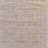 Amber Lewis x Loloi Monty Ivory / Taupe 11' - 6" x 15' Area Rug White Cliff Studio Area Rugs