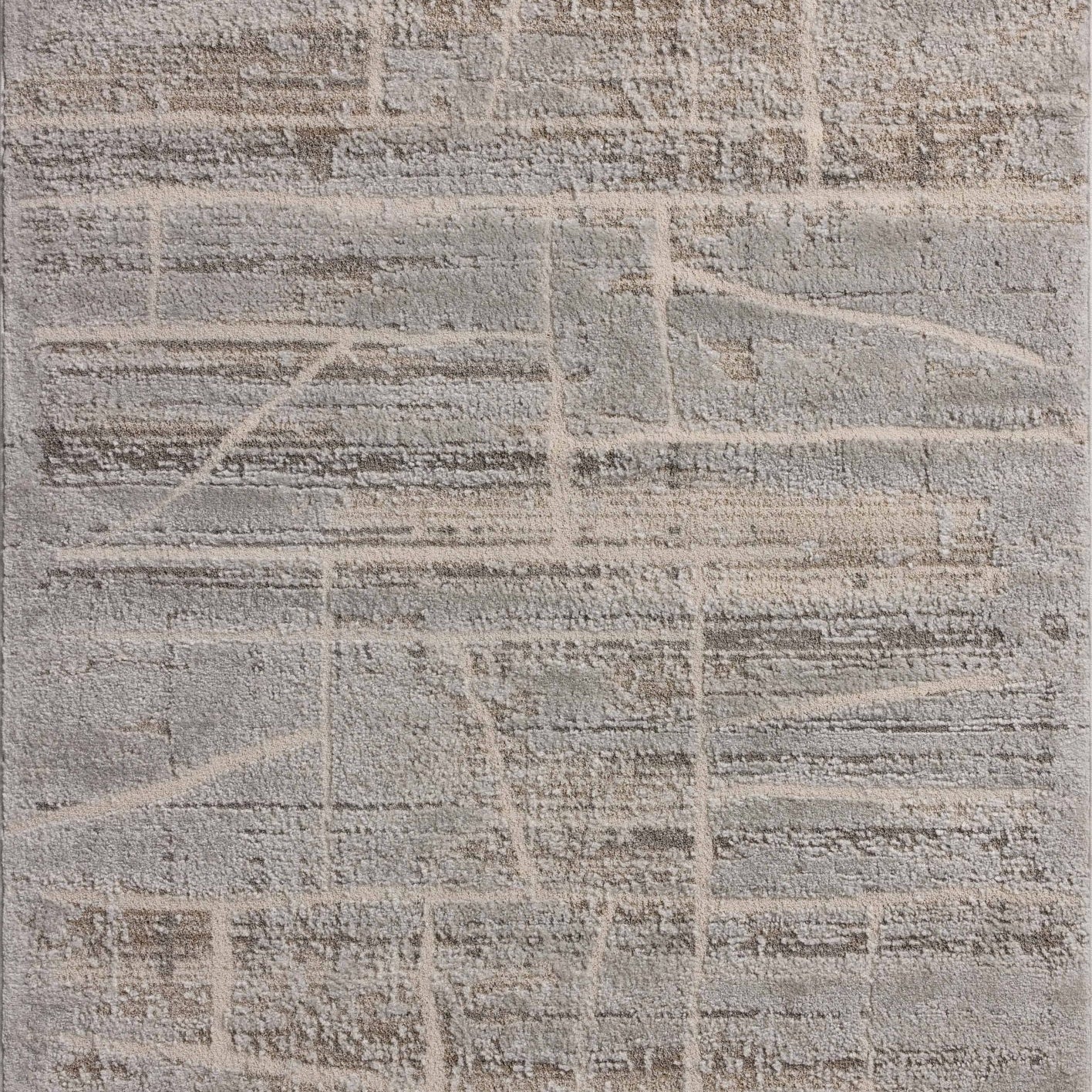 Amber Lewis x Loloi Monty Natural / Mist 11' - 6" x 15' Area Rug White Cliff Studio Area Rugs