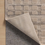 Amber Lewis x Loloi Monty Pebble / Beige 11' - 6" x 15' Area Rug White Cliff Studio Area Rugs