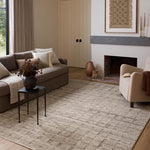 Amber Lewis x Loloi Monty Pebble / Beige 11' - 6" x 15' Area Rug White Cliff Studio Area Rugs