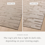 Amber Lewis x Loloi Monty Taupe / Beige 11' - 6" x 15' Area Rug White Cliff Studio Area Rugs