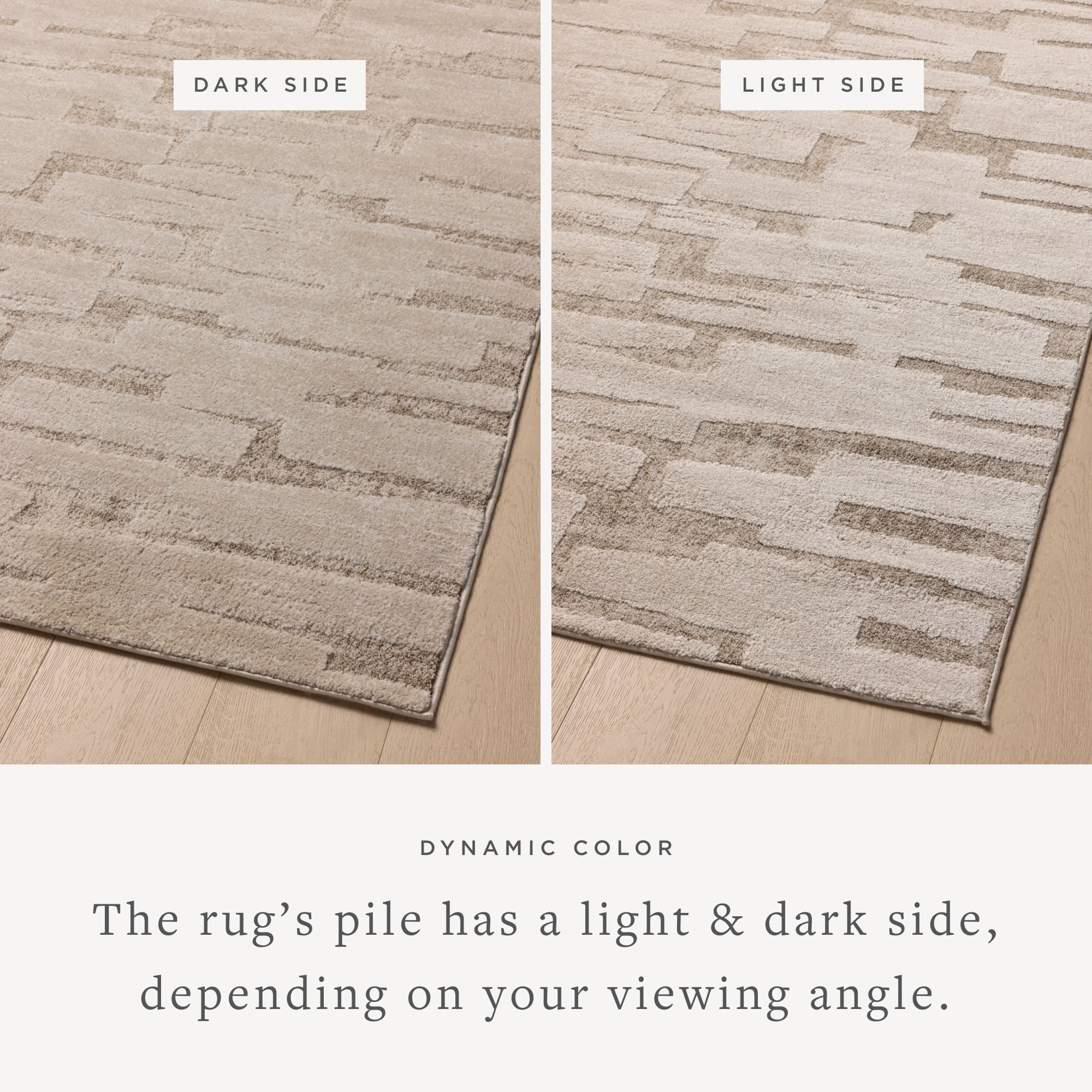 Amber Lewis x Loloi Monty Taupe / Beige 11' - 6" x 15' Area Rug White Cliff Studio Area Rugs