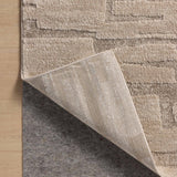 Amber Lewis x Loloi Monty Taupe / Beige 11' - 6" x 15' Area Rug White Cliff Studio Area Rugs