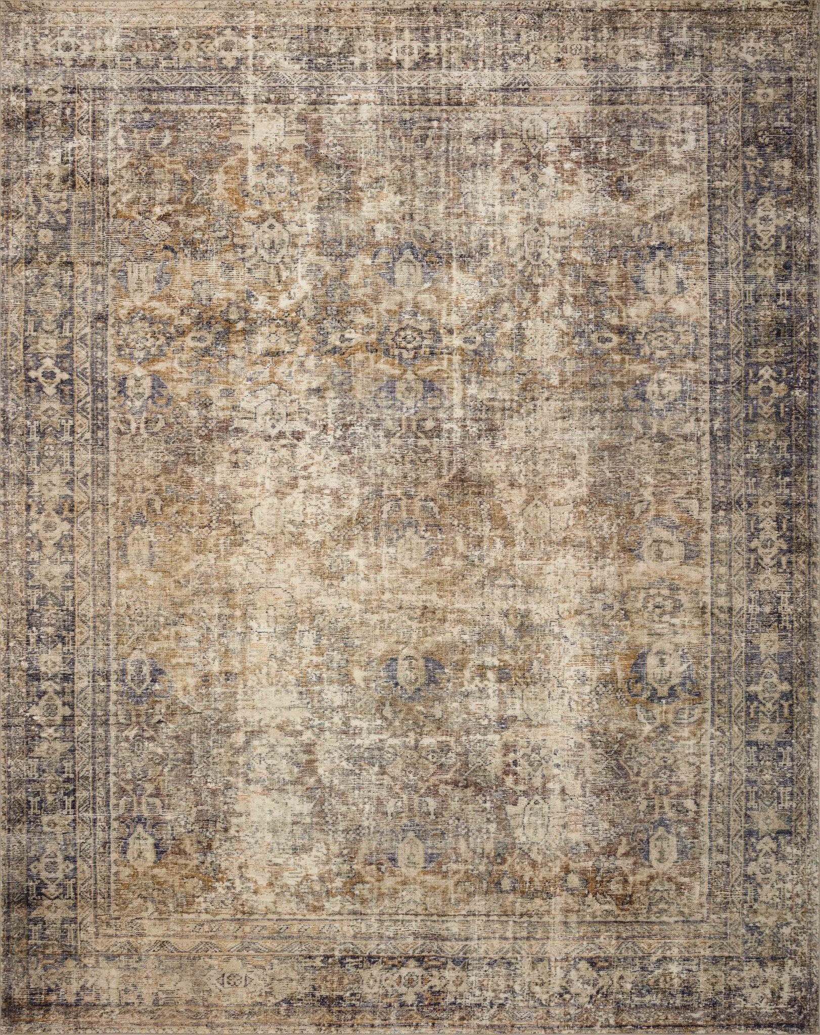 Amber Lewis x Loloi Morgan Sunset / Ink Rug